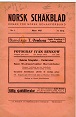 NORSK SJAKKBLAD / 1927 vol 11, compl., 1-10  L/N 6273
